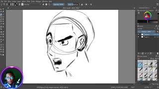 Drawing Random Things and Testing Live Stream Setup