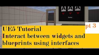 UE5 Tutorial Interact with Widget on Gamepad part 3 finish KEYPAD INTERACTION SYSTEM