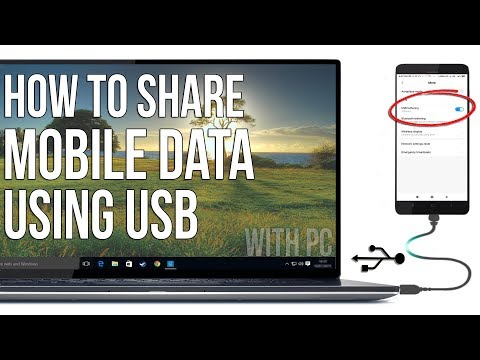 How to Share Mobile Data with PC or Laptop Using USB | ASK RAM| USB TETHERING hqdefault