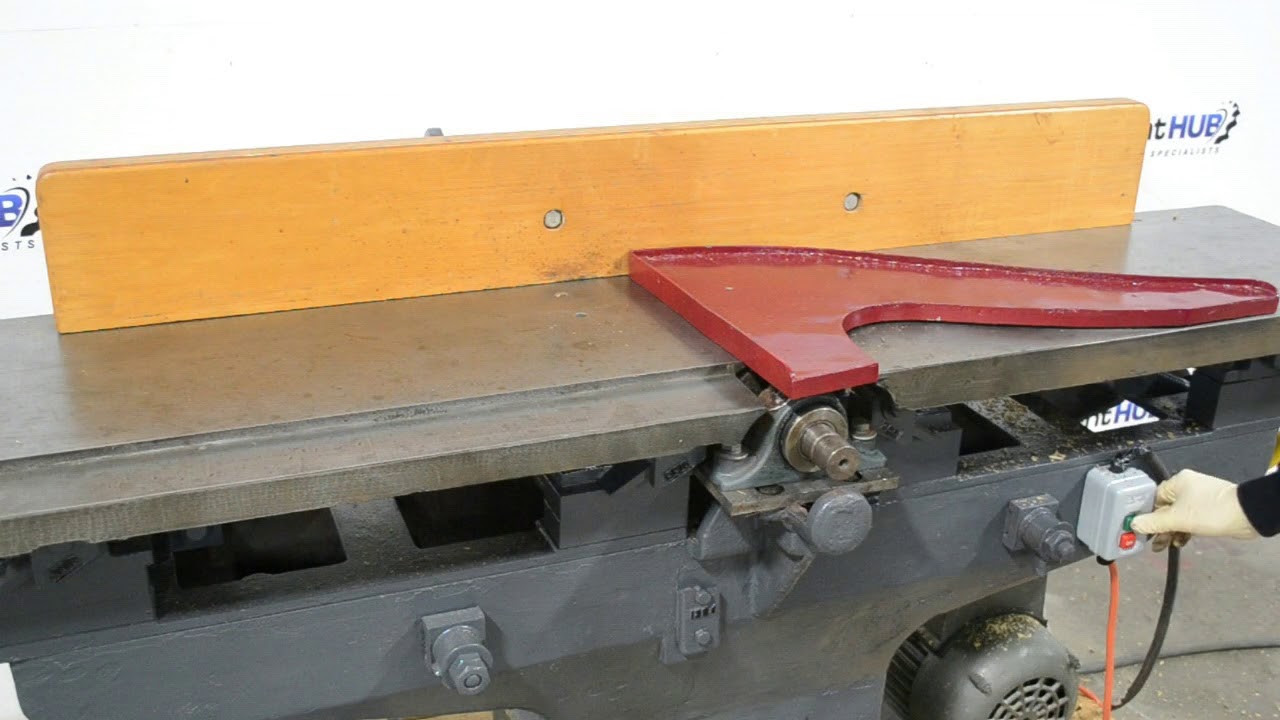 The Crescent Machine Co Vintage 12" Straight Knife Jointer, Single