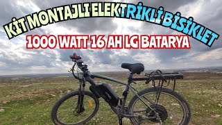 KIT ASSEMBLED ELECTRIC BIKE 1000 W 48V 16 AH LG BATTERY | THE BEST ELECTRIC BIKE #EBIKE