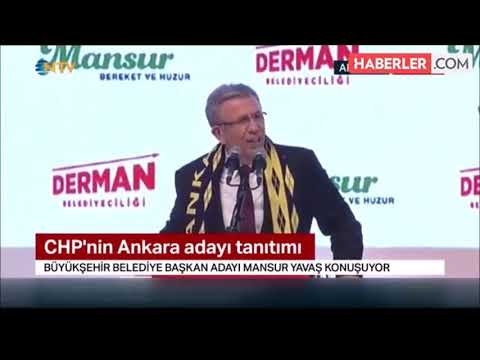 CHP'nin Ankara Adayı Mansur Yavaş İlk İcraatlarını Açıklıyor