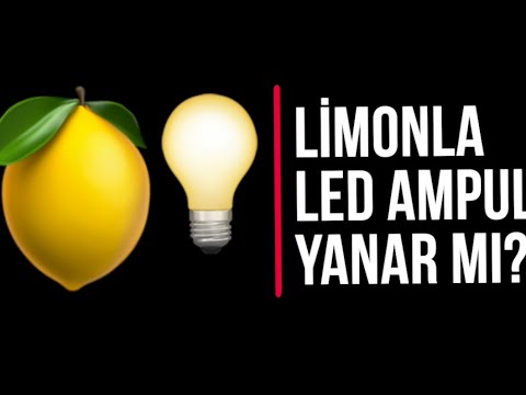 40.video - Limondan Pil Yapmak , Deney , Lemon Battery , Experiment