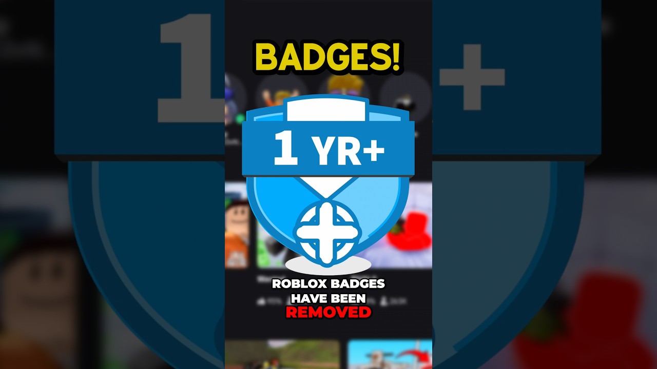 Roblox BADGES REMOVED!