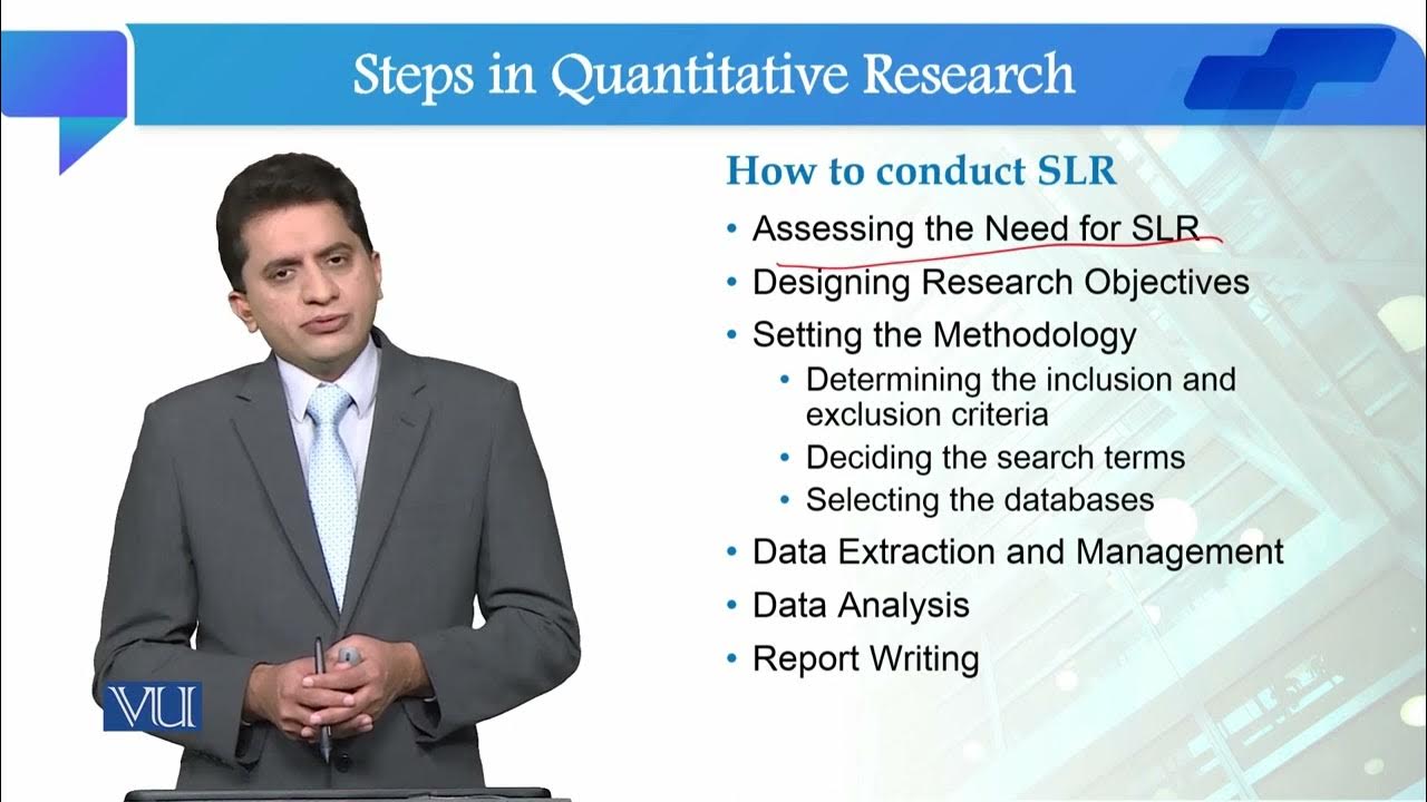 Systematic Literature Review Quantitative Research Methodology