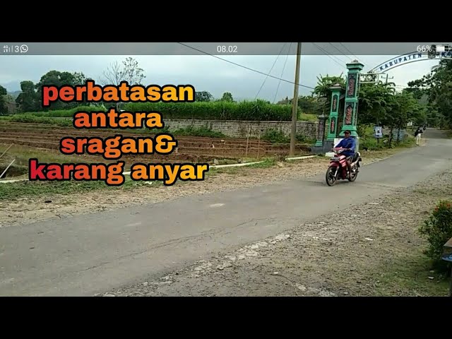 perbatasan antara sragen & karang anyar class=