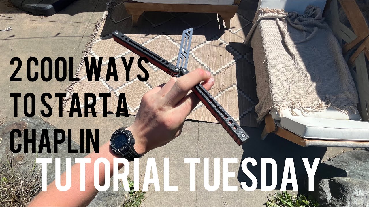 2 ways to start a Chaplin. Tutorial Tuesday.
