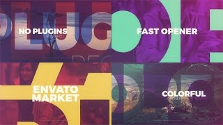 Fast Opener | After Effects Template | Openers