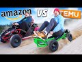 Défi Go Karts Amazon VS Temu Défi Go Karts Amazon VS Temu