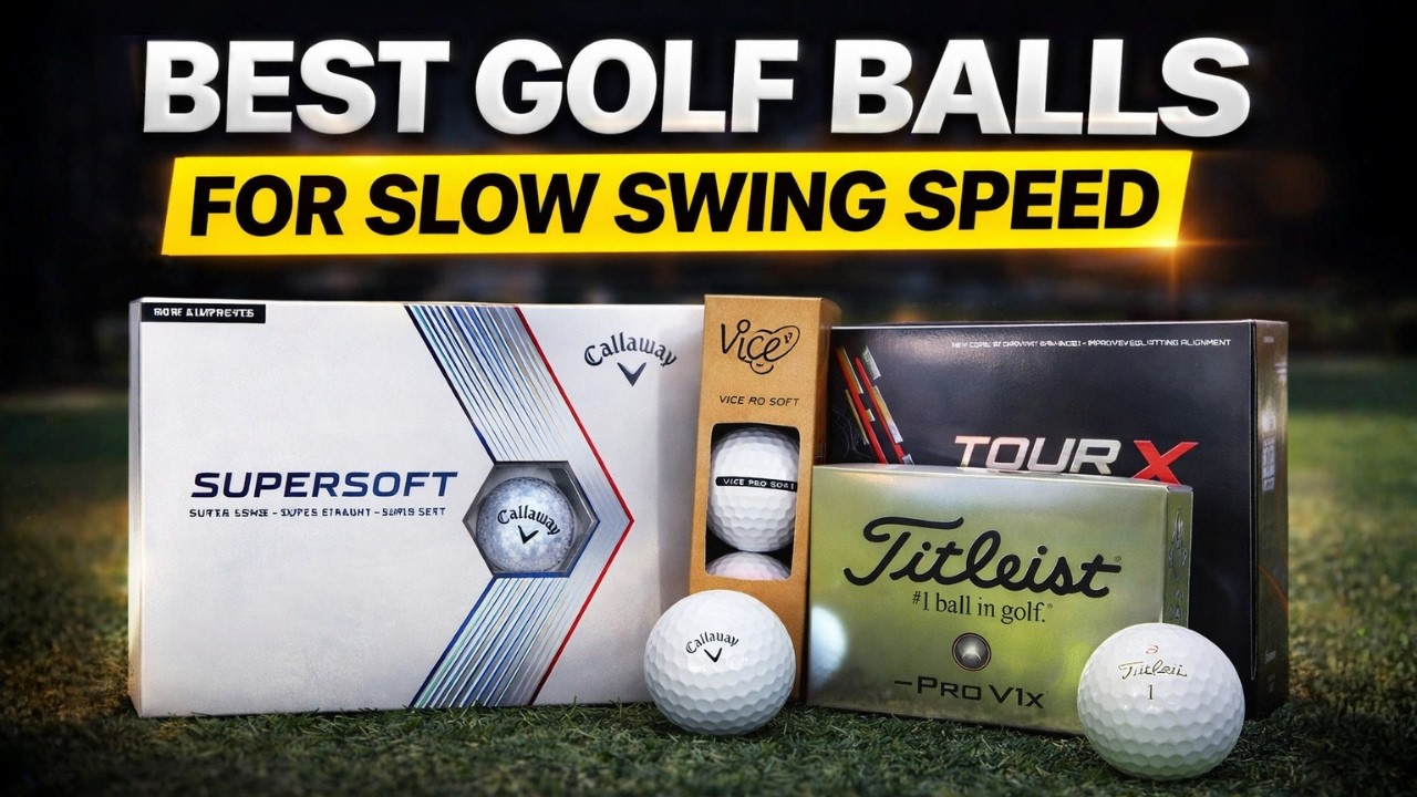 Лучшие мячи для гольфа для медленной скорости замаха (бюджетные и премиум-класса)
