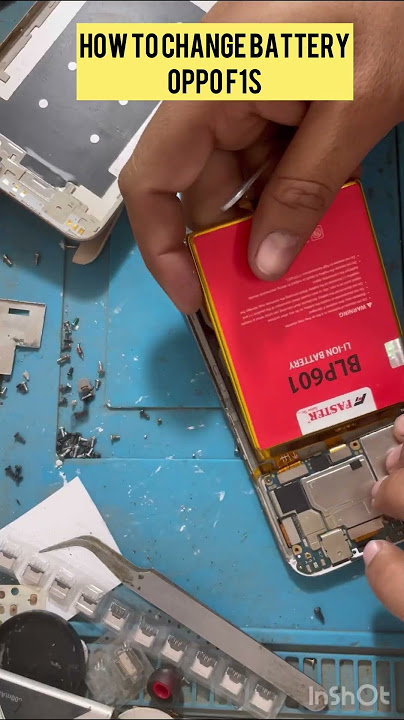 How to change battery, Oppo F1S