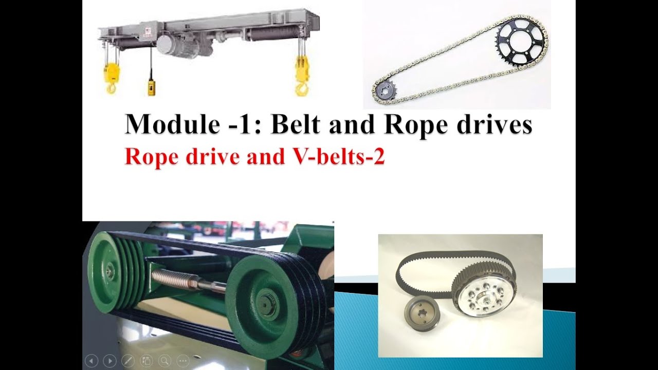 rope drive belts