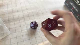 melodrama besejret Rejse Think Geek Light Up LED Dice Set Unboxing and Review (4K) - YouTube