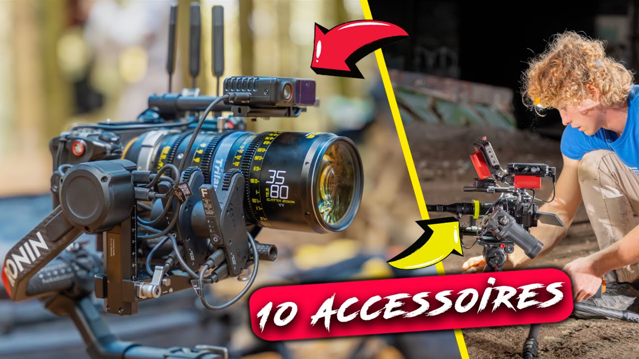 Lot De Petits Accessoires Rares Pour Caméra ARRIFLEX & NAGRA – 16/35 Mm, Collector