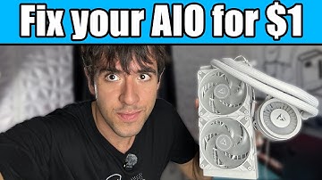 Fix Your Broken AIO Watercooler for $1 💧 Easy AIO Refill & Repair Guide (2025)