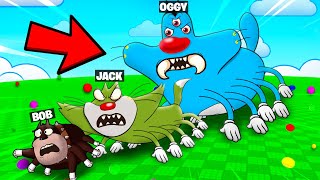 Roblox Oggy Playing Spider Eating Simulator With Jack And Bob screenshot 4