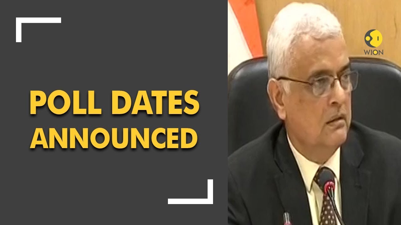 Election Commission announces poll dates for five states, counting on ...