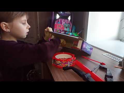 Fix Price игрушка 'Барабанная установка'.🥁🎵