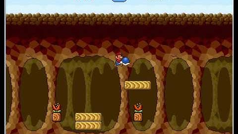 SMBX Custom Level--Wet and Dry Caverns