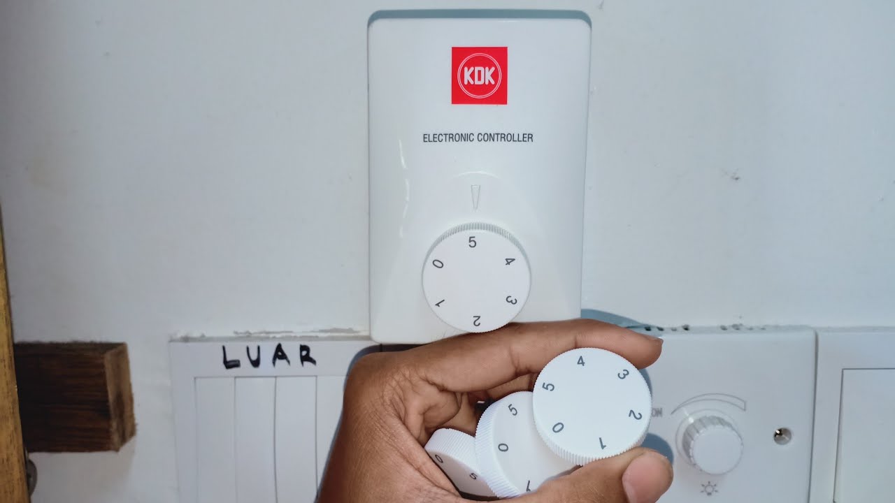 Pemulas / Pemutar Regulator Kipas KDK / PANASONIC Patah? Loose? Retak
