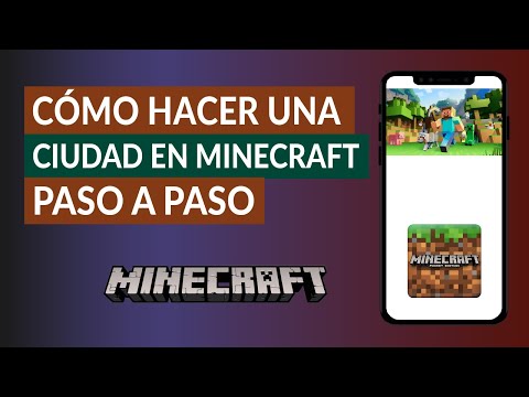 Cómo Hacer una Ciudad en Minecraft como si Fuera de Verdad paso a paso