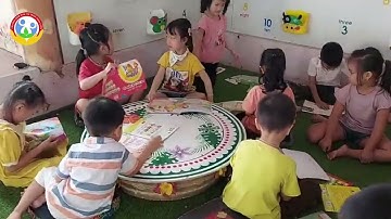 MNTT: Các bé lớp Lớn A1 hưởng ứng " Tuần lễ học tập suốt đời năm 2022"