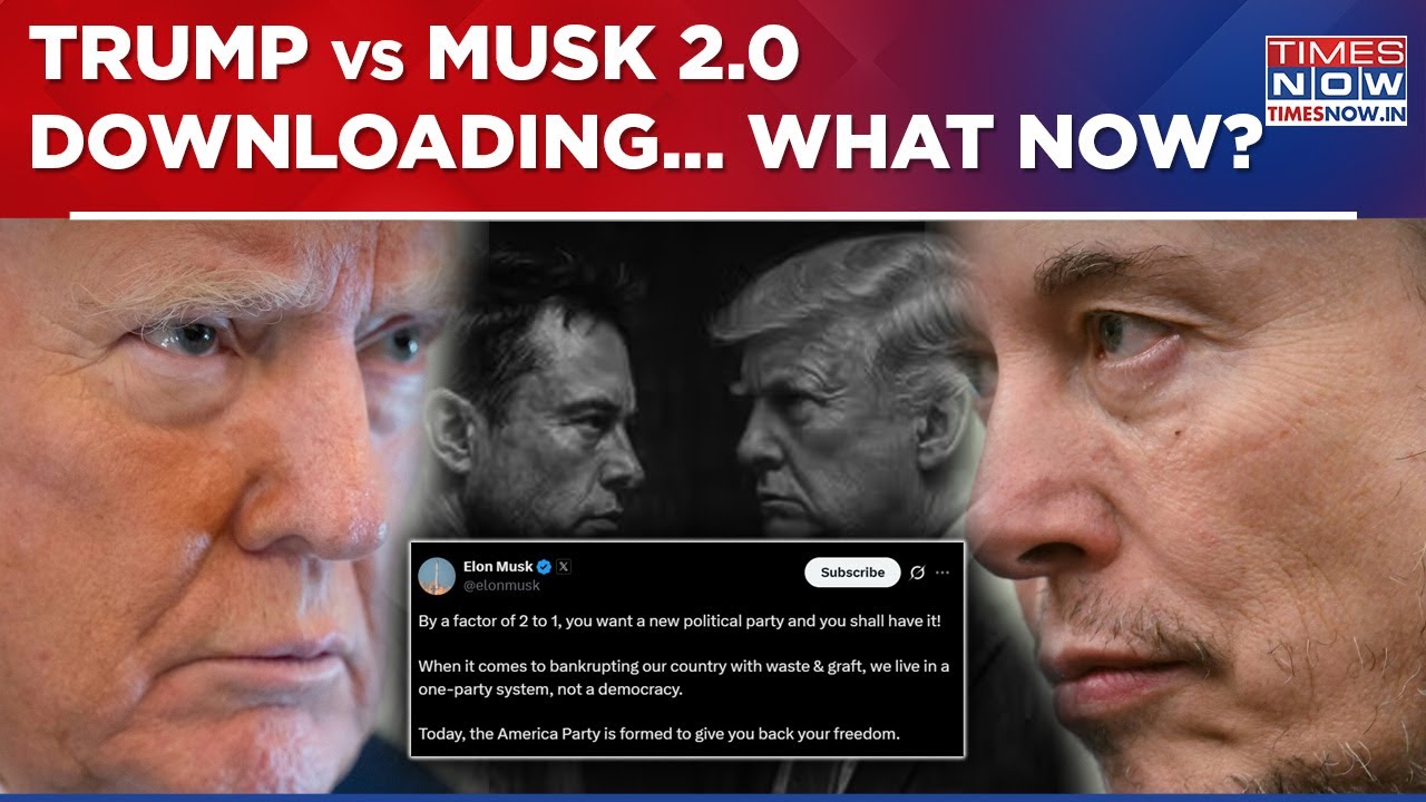 Musk For Next US President? Tesla CEO Kicks Off 'America Party', Finally An End To Trump 'Bromance'?
