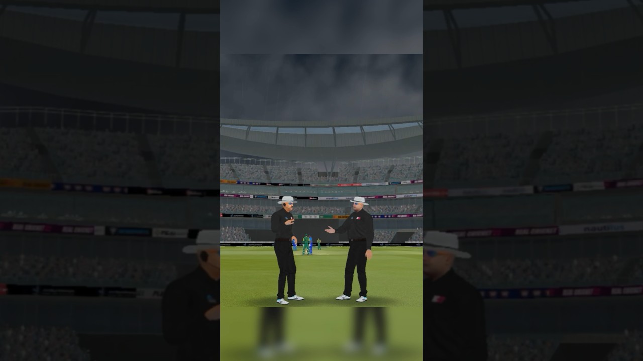 Rain interruption in Cricket 22 🏏 