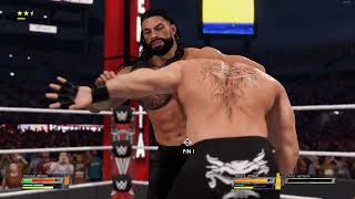 WWE 2K22 Roman Reigns Vs Brock Lesner (WrestleMania)
