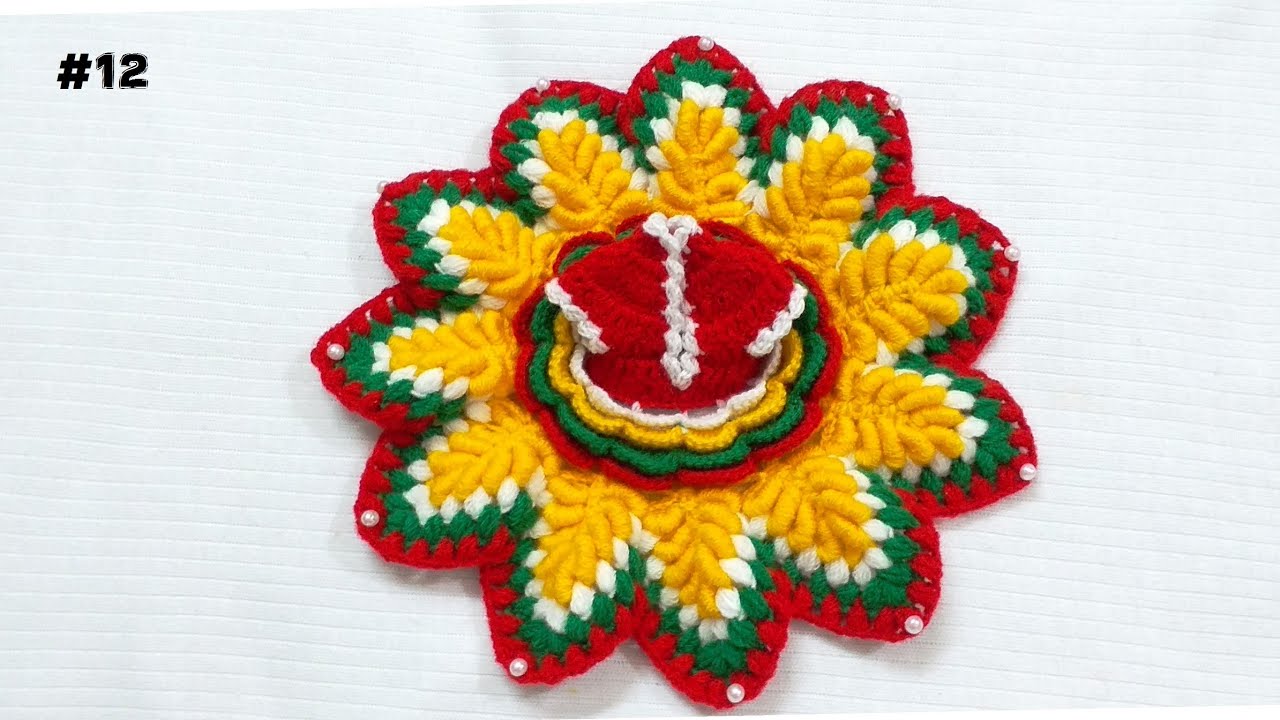 KanhaJi/Ladoo Gopal Ji Poshak || Make with wool Color on Holi