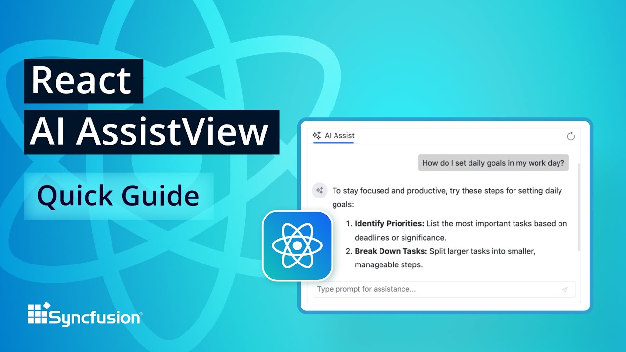 React AI AssistView: The Ultimate Feature Walkthrough - YouTube