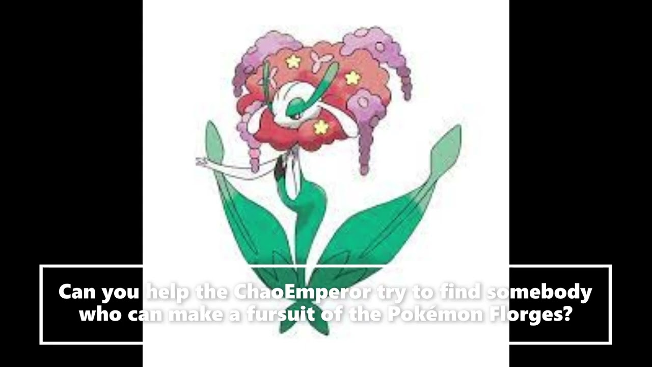 New Pokémon Fursuit Ideas Florges (Pokemon X and Y)