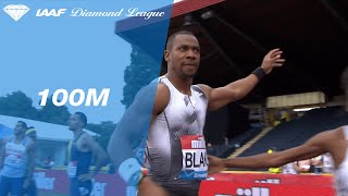 Yohan Blake bests a strong 100m field in Birmingham - IAAF Diamond League 2019