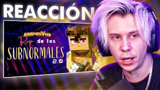 Rubius REACCIONA al NUEVO RAP DE VEGETTA! (Y a otros remixes) KARMALAND