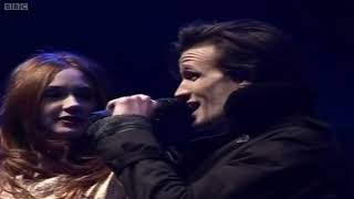 Matt Smith, Karen Gillan And Arthur Darvill The Big Switch On Series 5