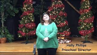 Sonrise Preschool Christmas Program (T-Th) 2 year olds