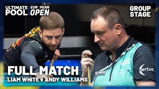 A WELL-NEEDED WIN | Andy Williams v Liam White | European Open | Group stages