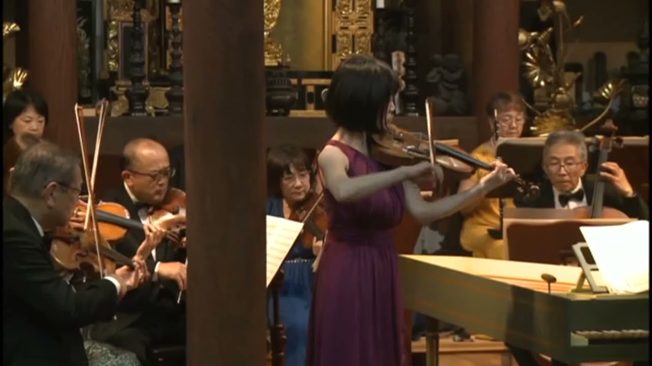 W.A.モーツァルト ヴァイオリン協奏曲 第3番 ト長調 KV216  第3楽章 アレグロ・ロンドー ト長調 8分の3拍子 ヴァイオリン 山本伸子