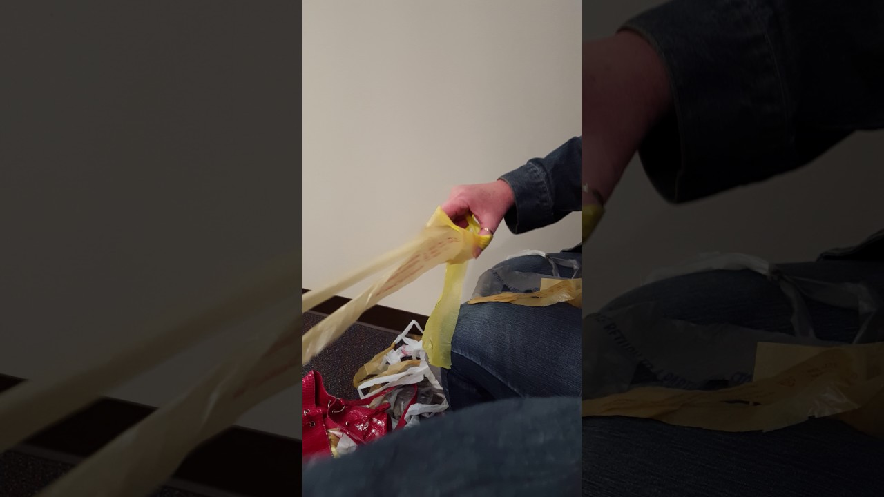 How to tie plastic strips together YouTube