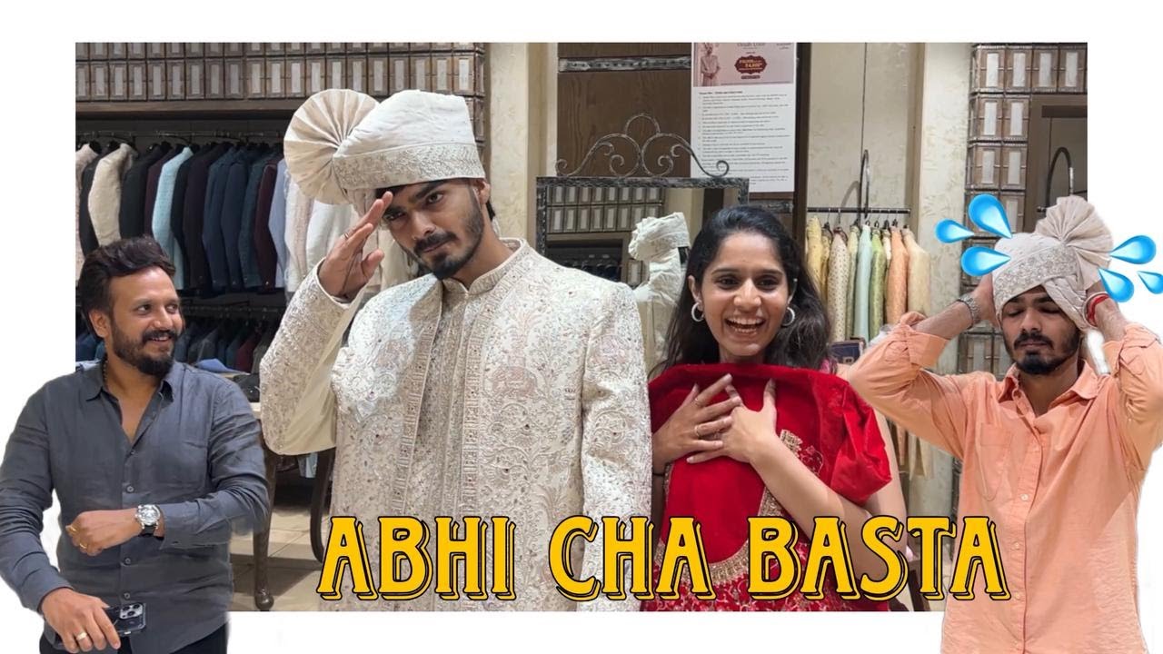 ABHI CHA BASTA | NAVARDEVA CHA BASTA | WEDDING SHOPPING PART 3 | SHIVABHI STORIES