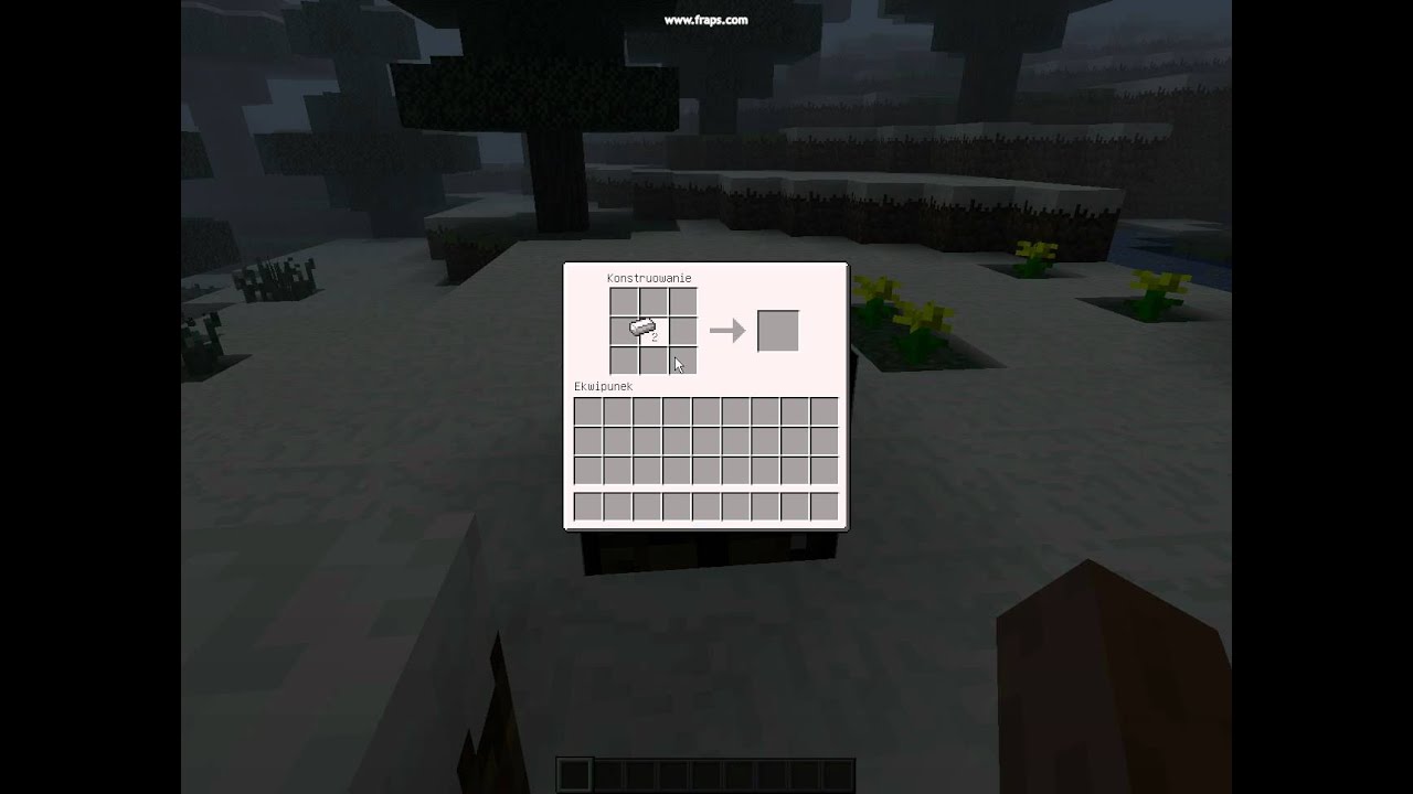 #3 Jak zrobić nożyce w Minecraft - YouTube