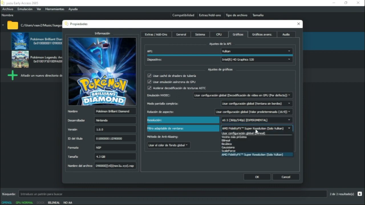 Como configurar Yuzu en un PC de bajos recursos YouTube