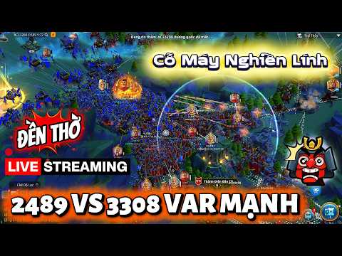🔴 Pass 4 ( Day 4) :3308 Đông Thế Nhỉ :2489 vs 3308  / Hell KvK Rise of Kingdoms