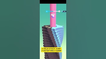 #shortsvideo# Helix stack Jump# satisfying # ASMR