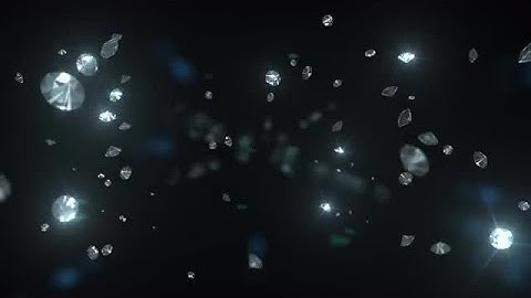 Diamonds Floating Loop Stock Motion Graphics
