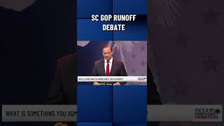 Candidates asked to say something they admire about eachother