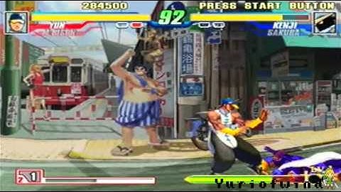 Capcom Fighting Evolution Gameplay (PS2 / Xbox)