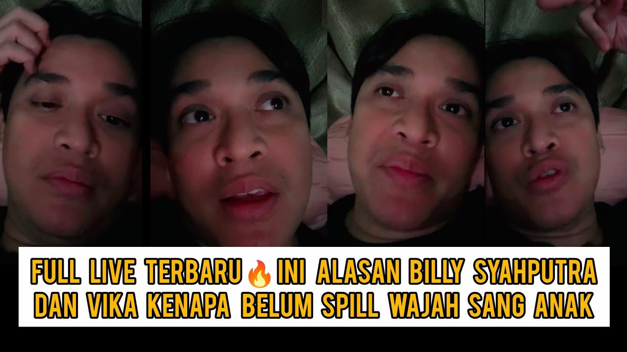 Live Billy syahputra terbaru,ini alasan Billy vika blum spill wajah sang anak 👶 ( abang bule) 