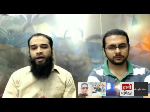 हिन्दि वेबमास्टर्स के लिये hangouts ऑन एयर