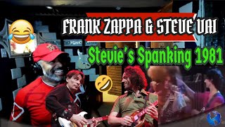 Frank Zappa & Steve Vai  Stevie's Spanking 1981 - Producer Reaction